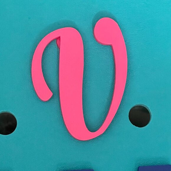 Script Initial Bogg Charm-Monogram Bogg Charm-New! - Picture 11 of 11